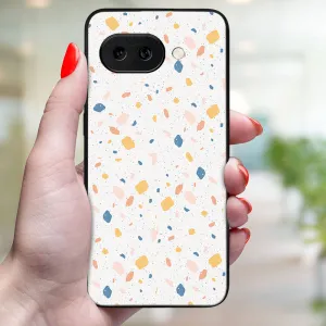 MY ART Ochranný kryt pre Google Pixel 9a ORANGE TERRAZZO (165)