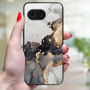 MY ART Ochranný kryt pre Google Pixel 9a GREY MARBLE (140)