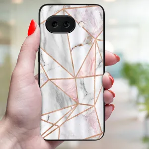 MY ART Ochranný kryt pre Google Pixel 9a PINK MARBLE (143)
