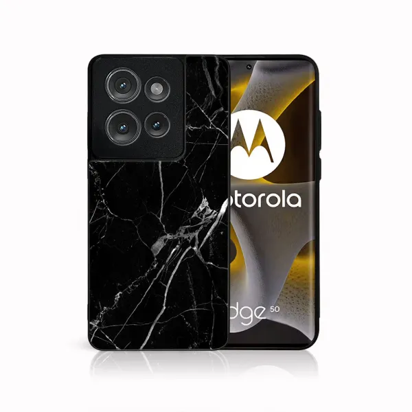 MY ART Ochranný kryt pre Motorola Edge 60 Neo / 50 Neo / ThinkPhone 25 / ThinkPhone 25 BLACK MARBLE (142)