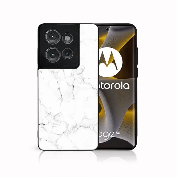 MY ART Ochranný kryt pre Motorola Edge 60 Neo / 50 Neo / ThinkPhone 25 / ThinkPhone 25 WHITE MARBLE (144)