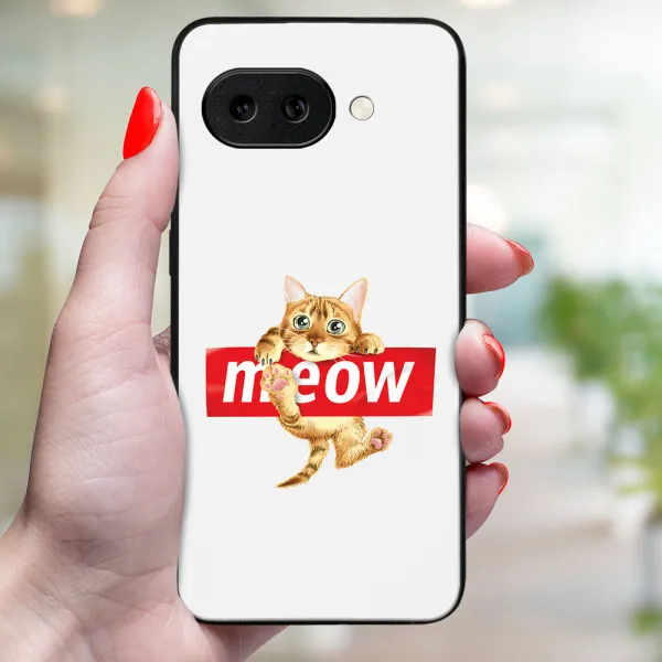 MY ART Ochranný kryt pre Google Pixel 9a MEOW (183)