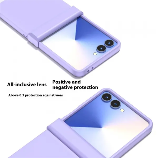 ABEEL SKIN  Ochranný plastový kryt pre Samsung Galaxy Z Flip7 5G fialový