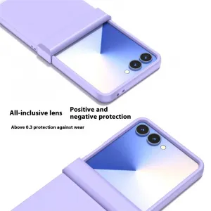ABEEL SKIN  Ochranný plastový kryt pre Samsung Galaxy Z Flip7 5G fialový