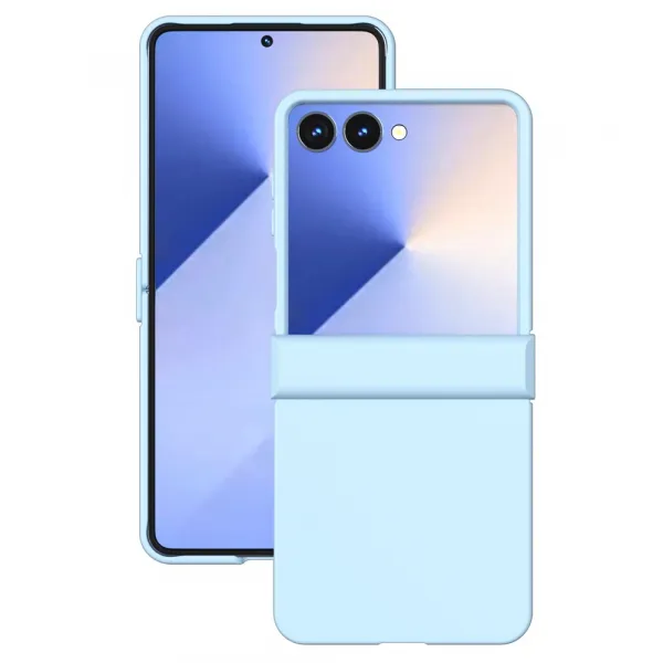 ABEEL SKIN  Ochranný plastový kryt pre Samsung Galaxy Z Flip7 5G svetlomodrý