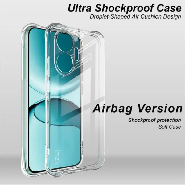 IMAK Ochranný obal pre Xiaomi Poco F7 priehľadný