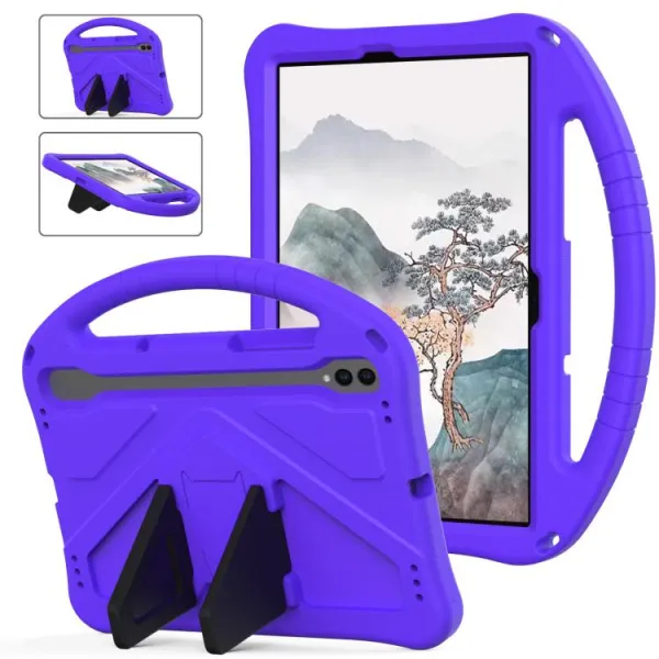 KIDDO Detský obal pre Samsung Galaxy Tab S10 FE / Tab S10 Lite fialový