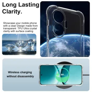 IMAK Ochranný obal pre Xiaomi Poco F7 priehľadný