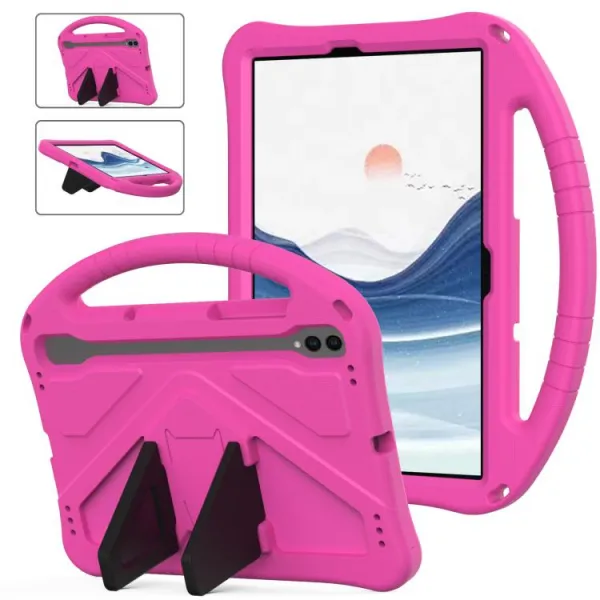 KIDDO Detský obal pre Samsung Galaxy Tab S10 FE / Tab S10 Lite ružový
