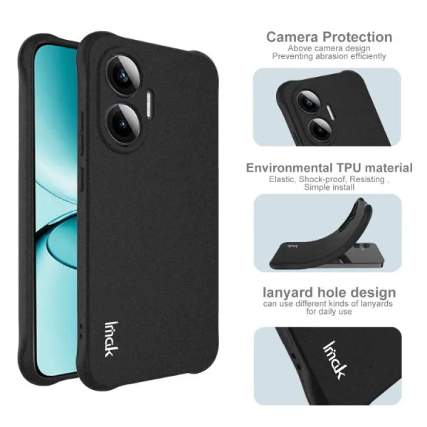 IMAK Ochranný obal pre Xiaomi Poco F7 MATTE BLACK