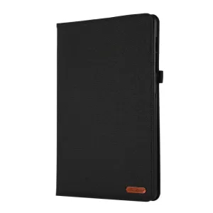 FABRIC Zaklápací kryt pre Samsung Galaxy Tab S9 FE / Tab S10 FE / Tab S10 Lite čierny