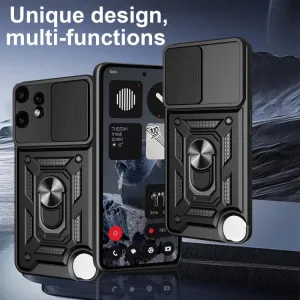 RING CAMERA Kryt s držiakom pre CMF Phone 2 Pro modrý