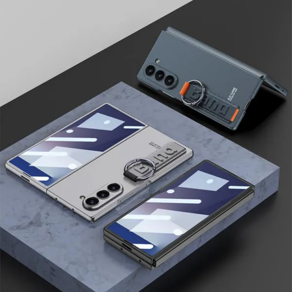 GKK BAND Ochranný kryt s držiakom Samsung Galaxy Z Fold7 5G GREY