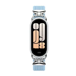 BRAIDED Nylonový remienok pre Xiaomi Smart Band 10 / 9 / 8 modrý