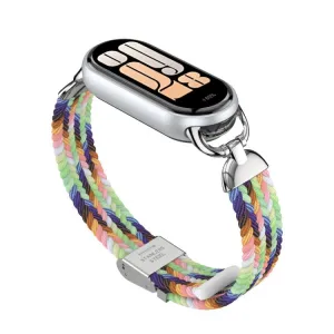 BRAIDED Nylonový remienok pre Xiaomi Smart Band 10 / 9 / 8 COLORFUL