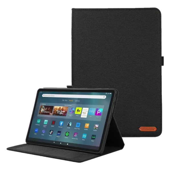 FABRIC Zaklápací kryt pre Amazon Fire Max 11 čierny