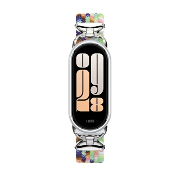 BRAIDED Nylonový remienok pre Xiaomi Smart Band 10 / 9 / 8 COLORFUL