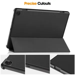 LEATHER Zaklápací kryt pre Amazon Fire Max 11 čierny