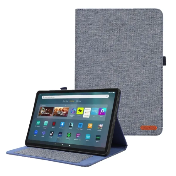 FABRIC Zaklápací kryt pre Amazon Fire Max 11 modrý