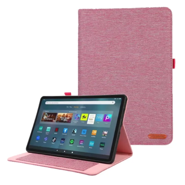 FABRIC Zaklápací kryt pre Amazon Fire Max 11 ružový