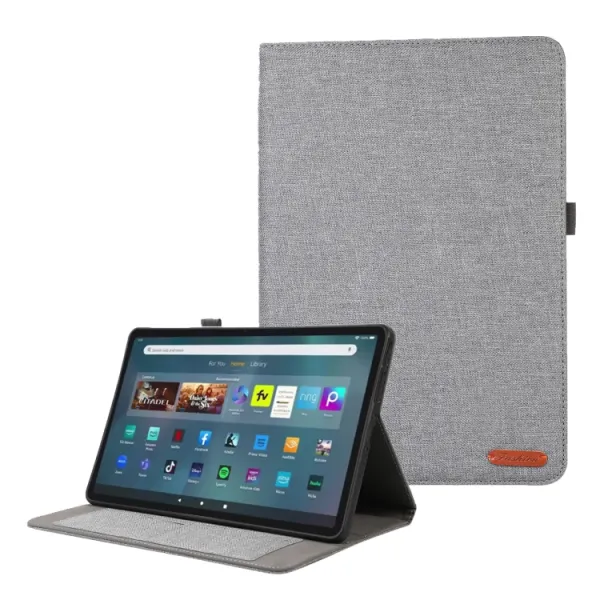 FABRIC Zaklápací kryt pre Amazon Fire Max 11 šedý