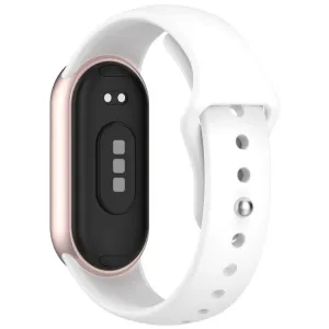 BUTTERFLY Vymeniteľný remienok pre Xiaomi Smart Band 10 / 9 / 8 biely