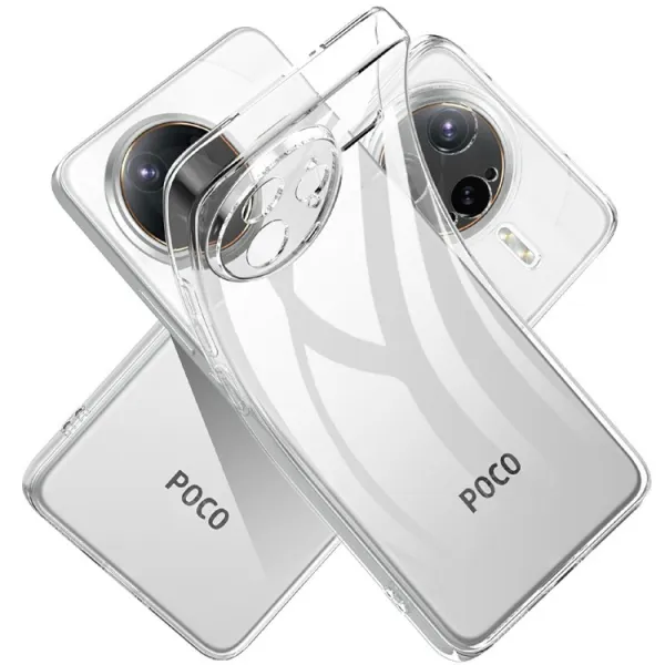 TPU Ochranný kryt pre Xiaomi Poco F7 Ultra priehľadný