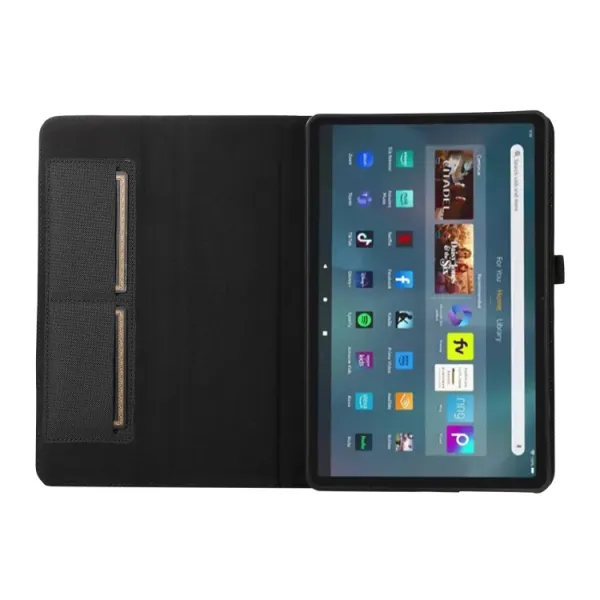 FABRIC Zaklápací kryt pre Amazon Fire Max 11 čierny