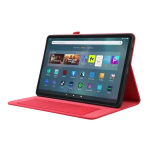 FABRIC Zaklápací kryt pre Amazon Fire Max 11 červený