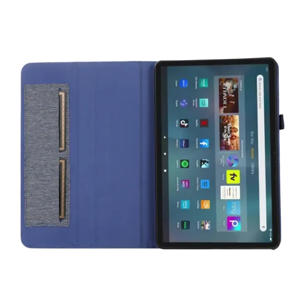 FABRIC Zaklápací kryt pre Amazon Fire Max 11 modrý