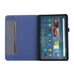 FABRIC Zaklápací kryt pre Amazon Fire Max 11 modrý