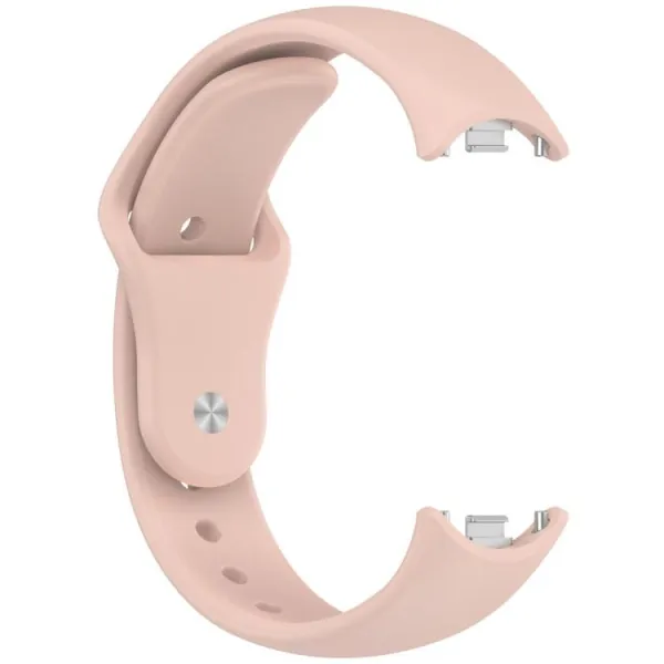 BUTTERFLY Vymeniteľný remienok pre Xiaomi Smart Band 10 / 9 / 8 svetloružový