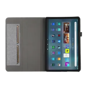 FABRIC Zaklápací kryt pre Amazon Fire Max 11 šedý
