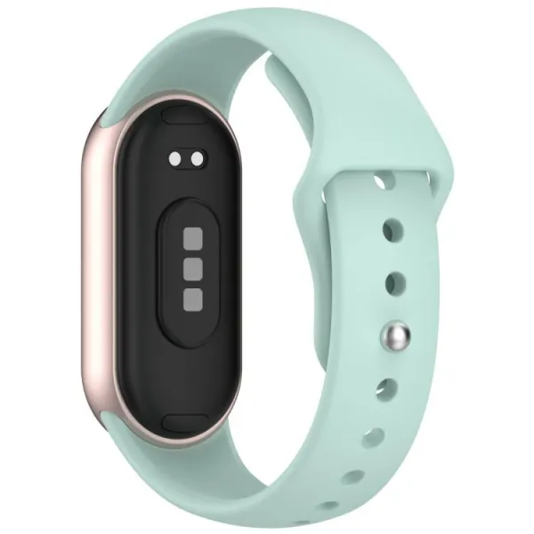 BUTTERFLY Vymeniteľný remienok pre Xiaomi Smart Band 10 / 9 / 8 svetlozelený