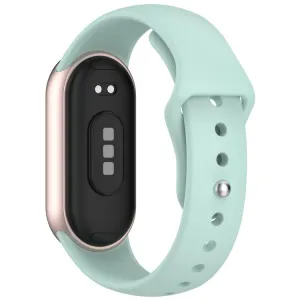 BUTTERFLY Vymeniteľný remienok pre Xiaomi Smart Band 10 / 9 / 8 svetlozelený