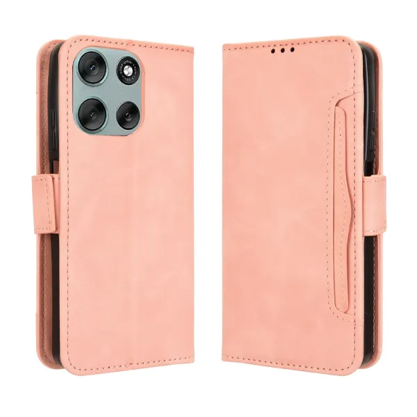 SLOT Peňaženkový obal pre Motorola Moto G56 5G ružový