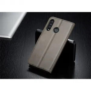 IMEEKE Peňaženkový obal pre Huawei P30 Lite šedý