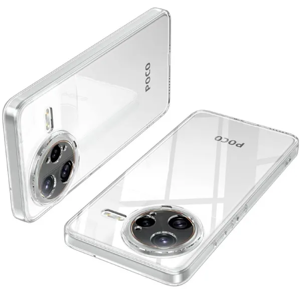TPU Ochranný kryt pre Xiaomi Poco F7 Ultra priehľadný