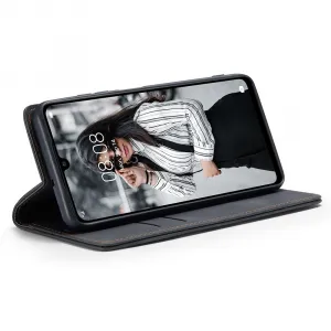 CASEME Flipové puzdro pre Huawei P30 Lite čierne