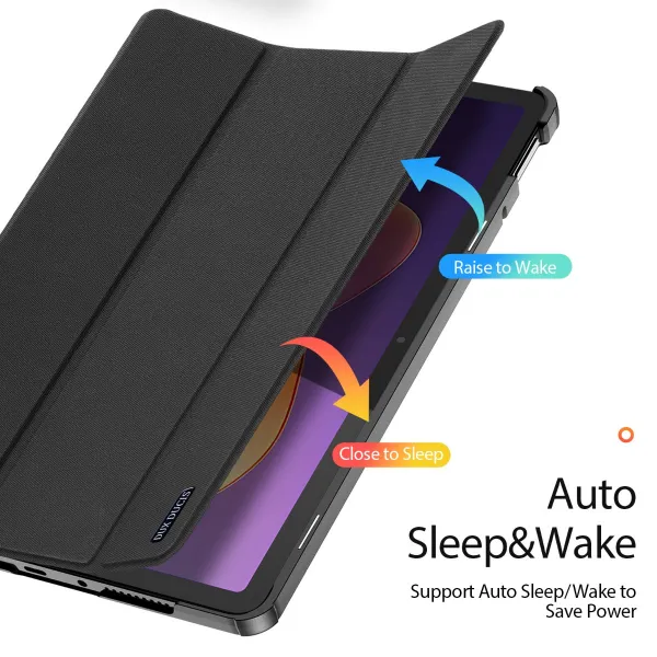 DUX DOMO Zaklápacie puzdro pre Xiaomi Redmi Pad 2 čierne