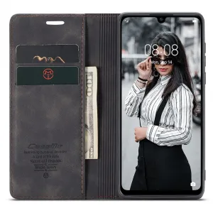 CASEME Flipové puzdro pre Huawei P30 Lite čierne