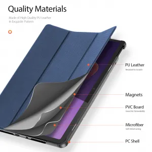 DUX DOMO Zaklápacie puzdro pre Xiaomi Redmi Pad 2 modré