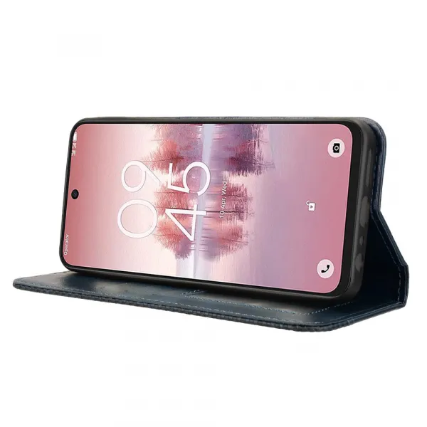 BUSINESS Peňaženkové puzdro pre TCL 60 SE NxtPaper 5G modré