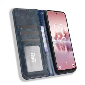 BUSINESS Peňaženkové puzdro pre TCL 60 SE NxtPaper 5G modré