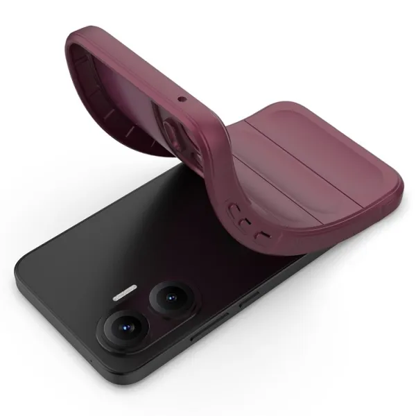 STEPS Ochranný kryt pre Xiaomi Poco F7 bordový