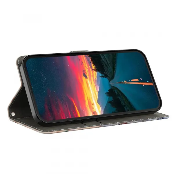 ART Peňaženkový kryt pre Honor 400 Pro 5G LEOPARD PRINT