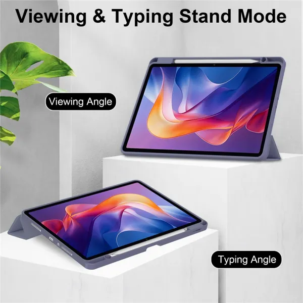 CRYSTAL Zaklápacie puzdro Xiaomi Redmi Pad 2 fialové
