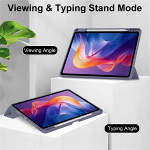 CRYSTAL Zaklápacie puzdro Xiaomi Redmi Pad 2 fialové