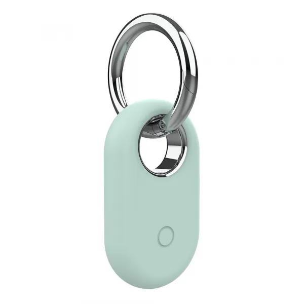 SILICONE TAG Ochranné puzdro pre Samsung Galaxy SmartTag 2 svetlozelené