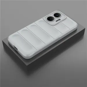 STEPS Ochranný kryt pre Xiaomi Poco F7 svetlošedý